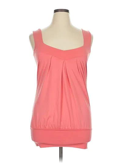 Pre-owned Wet Seal Tank Top Pink Strapless Neckline Tops