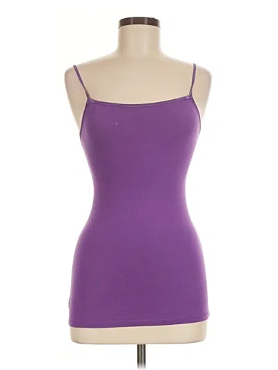Pre-owned Wet Seal Tank Top Purple Strapless Neckline Tops
