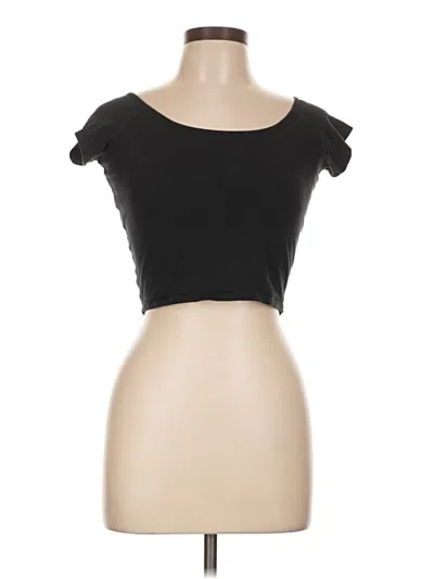 Pre-owned Wet Seal Tube Top Black Strapless Neckline Tops