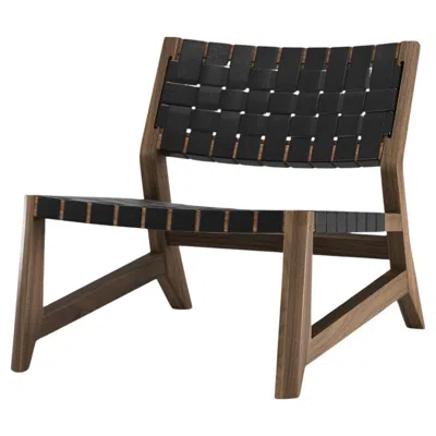 Pre-owned Wewood Odhin Lounge Chair By Studio Gud In Brown