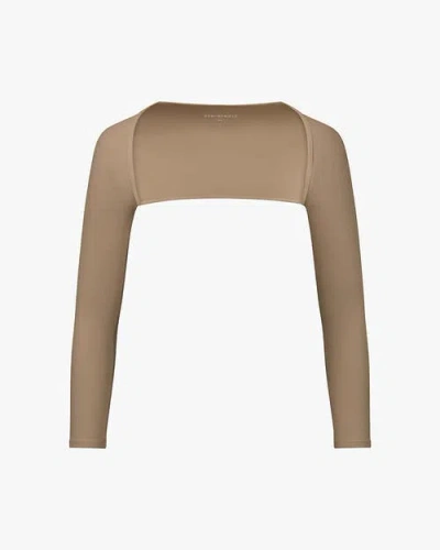 Weworewhat 3/4 Dancer Sleeve Top In Cashmere