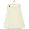 Weworewhat A-line Lace Skirt In Ivory