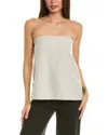 Weworewhat Strapless A-line Top In Grey