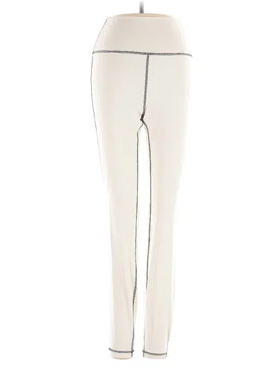 Pre-owned Weworewhat Active Pants In Ivory