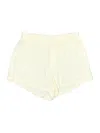 Weworewhat Pull-on Linen-blend Short In White