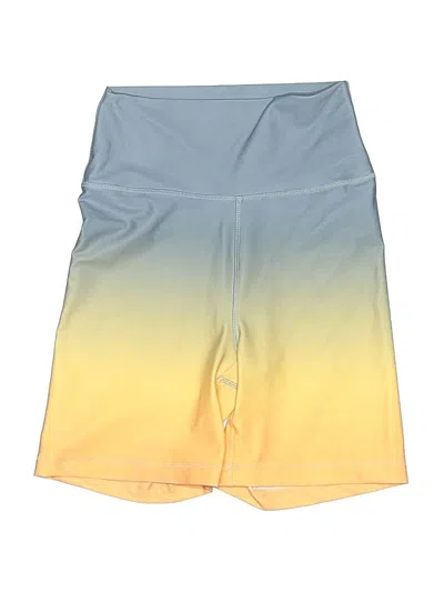 Pre-owned Weworewhat Athletic Shorts In Yellow