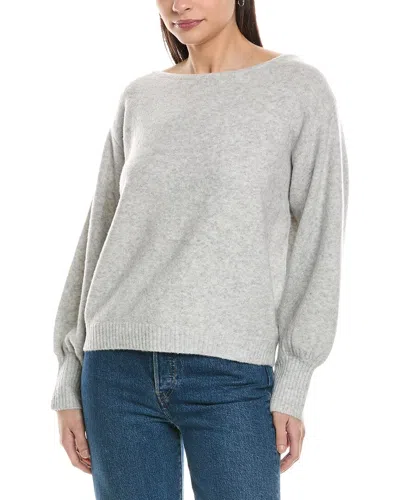 Weworewhat Balloon Sleeve Wool-blend Sweater In Multi