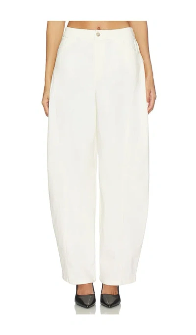 Weworewhat Balloon Trouser In White