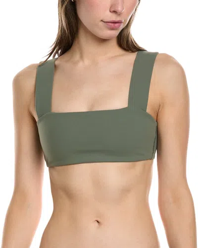Weworewhat Bandeau Sports Bra In Green