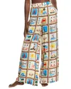 Weworewhat Beach Scene Wide Leg Pants In White