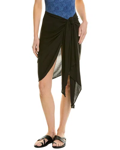 Weworewhat Beach Sarong In Black