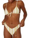 Weworewhat Belted Delilah Bottom In Chains Soft Yellow In Yellow