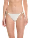 Weworewhat Bikini Bottom In White