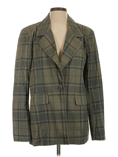 Pre-owned Weworewhat Blazer Jacket In Green