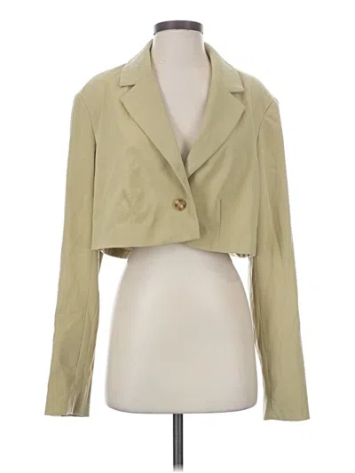Pre-owned Weworewhat Blazer Jacket In Green