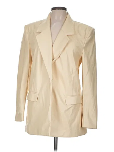 Pre-owned Weworewhat Blazer Jacket In Ivory