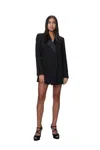 Weworewhat Blazer Romper In Black In Black