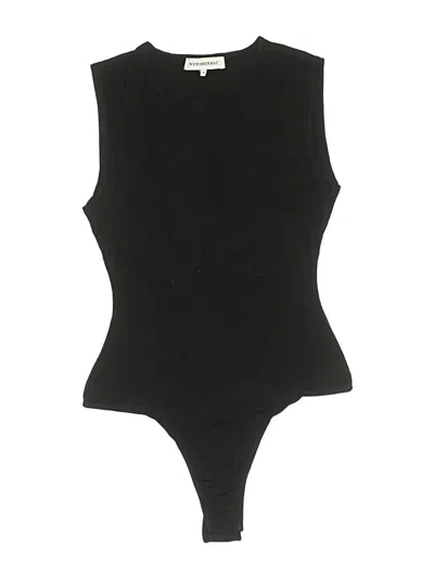 Pre-owned Weworewhat Bodysuit In Black