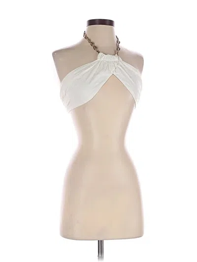 Pre-owned Weworewhat Bodysuit In White