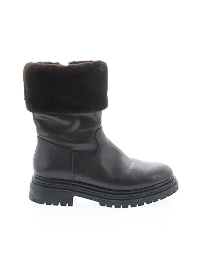 Pre-owned Weworewhat Boots In Purple