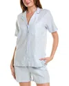 WEWOREWHAT WEWOREWHAT BOXY LINEN-BLEND OVERSHIRT