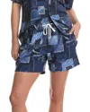 Weworewhat Boyfriend Short In Blue