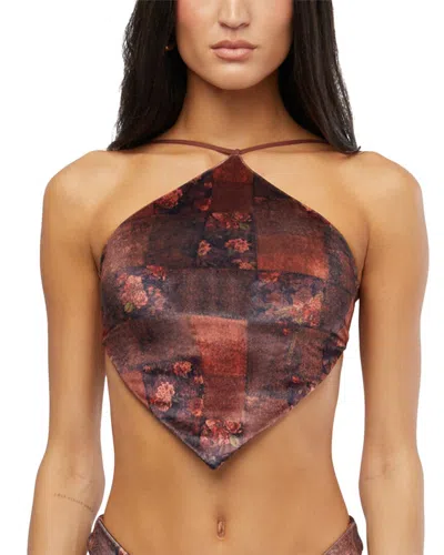 WEWOREWHAT WEWOREWHAT BUNGEE BANDANA TOP