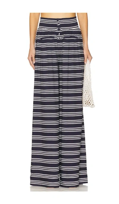 Weworewhat Button Front Plazzo Pant