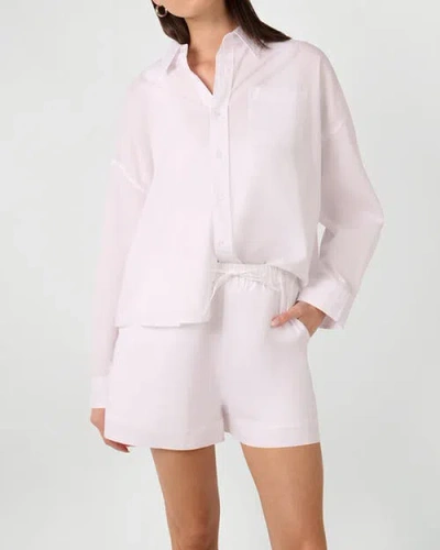 Weworewhat Button Front Shirt In Pink
