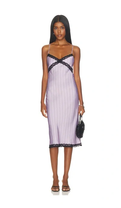 Weworewhat Cami Slip Dress In Purple