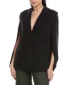 Weworewhat Cape Blazer In Black