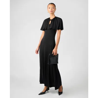 Weworewhat Cape Midi Dress In Multi