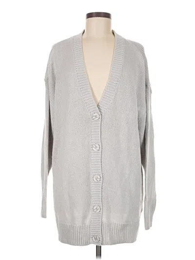 Pre-owned Weworewhat Cardigan Sweater In Gray