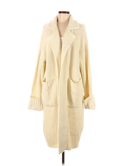 Pre-owned Weworewhat Cardigan Sweater In Ivory