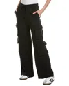 Weworewhat Cargo Sweat Pant In Black