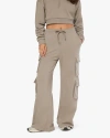 Weworewhat Cargo Sweat Pant In Stone