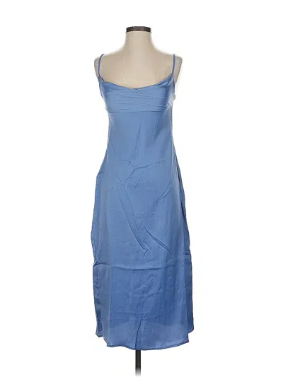 Pre-owned Weworewhat Casual Dress In Blue