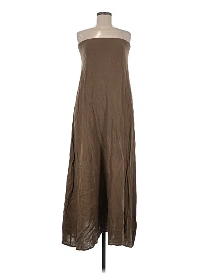 Pre-owned Weworewhat Casual Dress In Brown