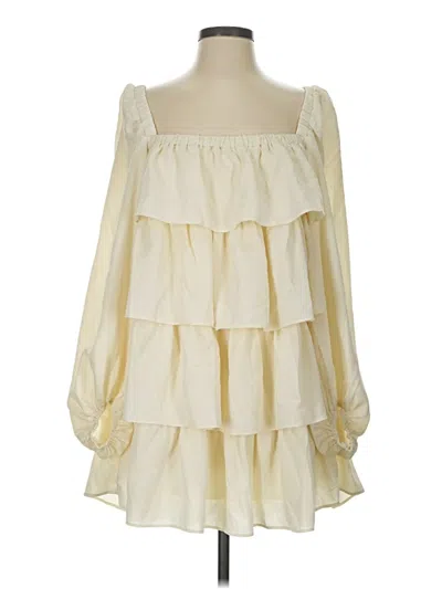Weworewhat Casual Dress In Ivory