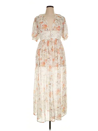 Pre-owned Weworewhat Casual Dress In Ivory