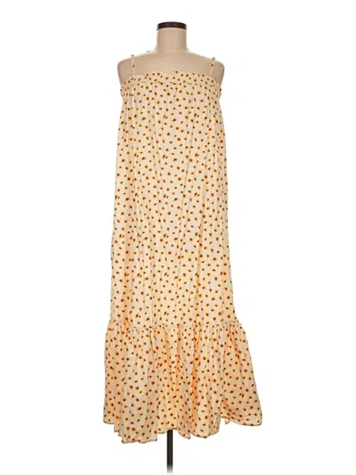 Pre-owned Weworewhat Casual Dress In Yellow