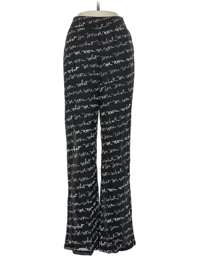 Pre-owned Weworewhat Casual Pants In Black