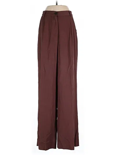 Pre-owned Weworewhat Casual Pants In Burgundy