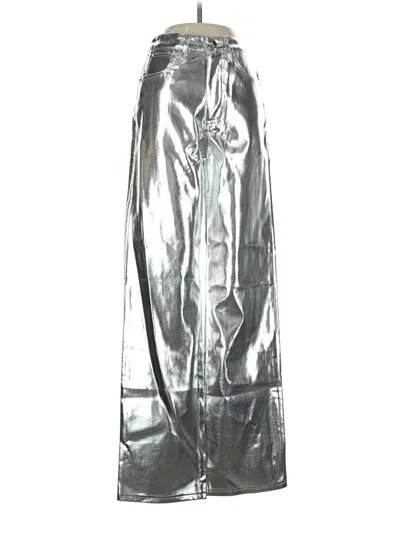 Pre-owned Weworewhat Casual Pants In Silver
