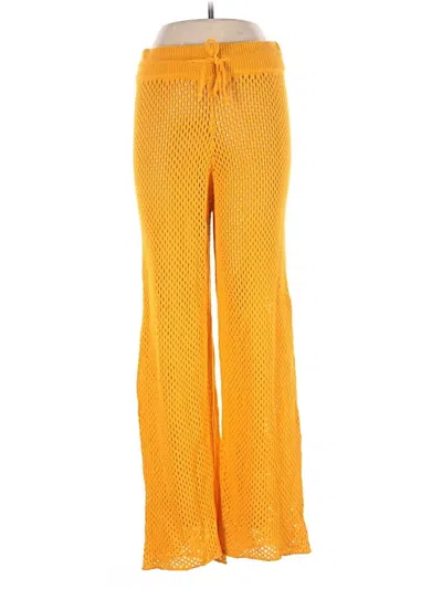 Pre-owned Weworewhat Casual Pants In Yellow
