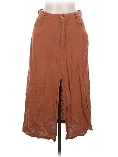 Pre-owned Weworewhat Casual Skirt In Brown