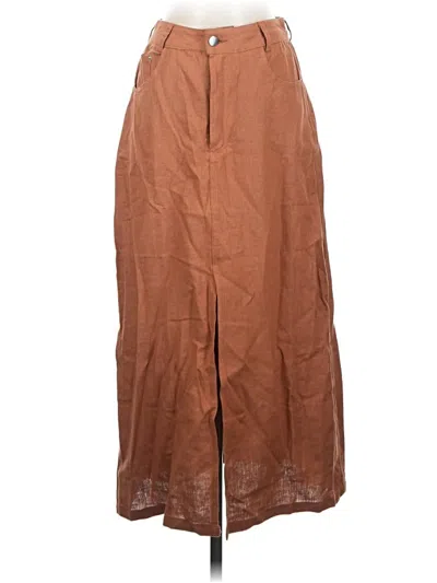 Pre-owned Weworewhat Casual Skirt In Brown