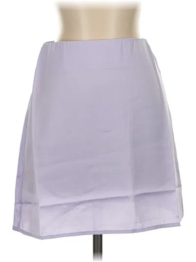 Weworewhat Casual Skirt In Purple