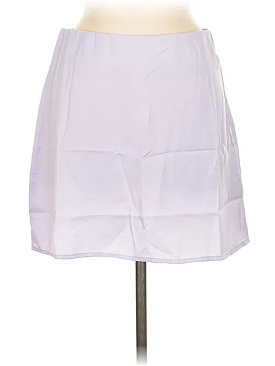 Weworewhat Casual Skirt In Purple