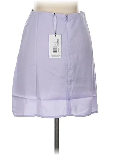 Weworewhat Casual Skirt In Purple